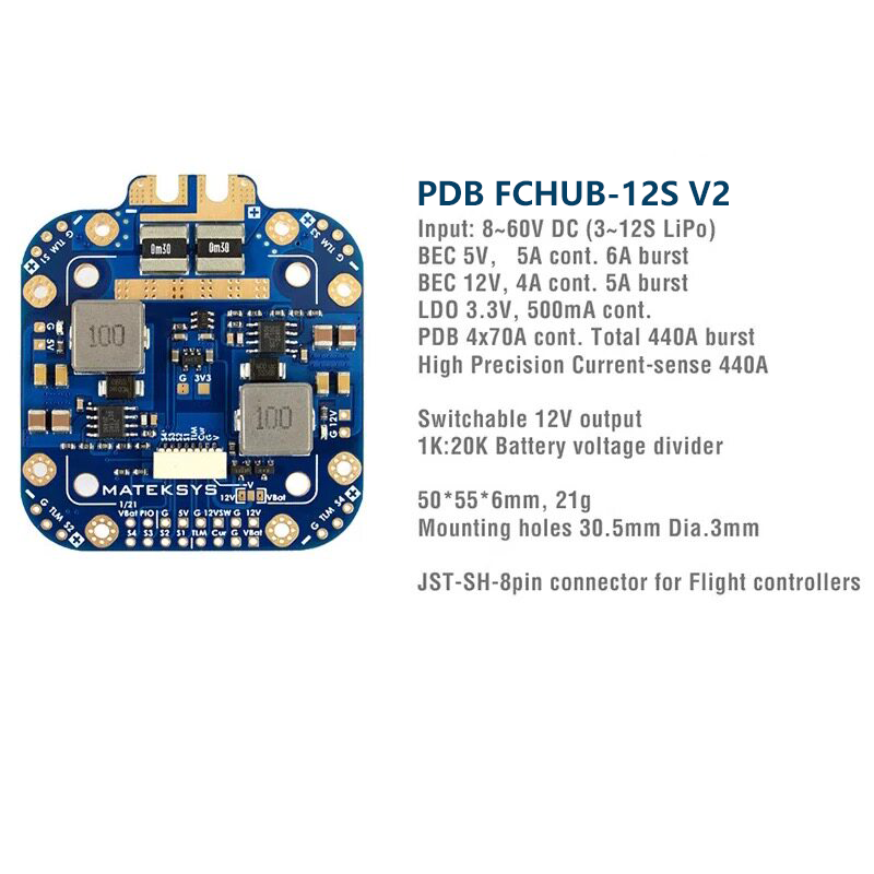 마텍 시스템 XCLASS PDB FCHUB-12S V2 - Drone Power Distribution Board 리뷰 및 가격